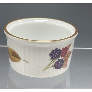 (1)‎ Royal Worcester Evesham Gold Ramekin Pot Custard A27